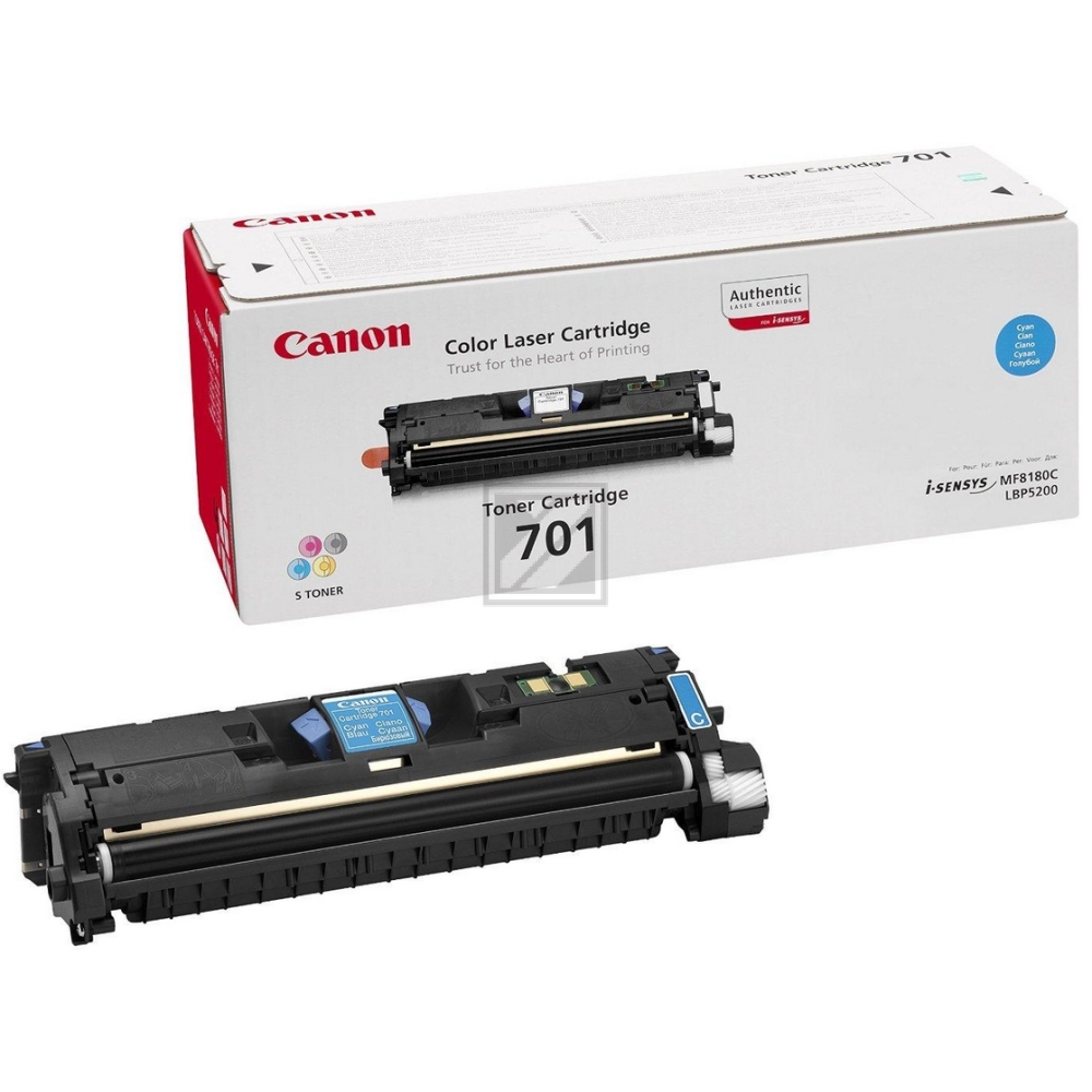 Original Canon 9286A003 / 701C Toner Cyan XXL