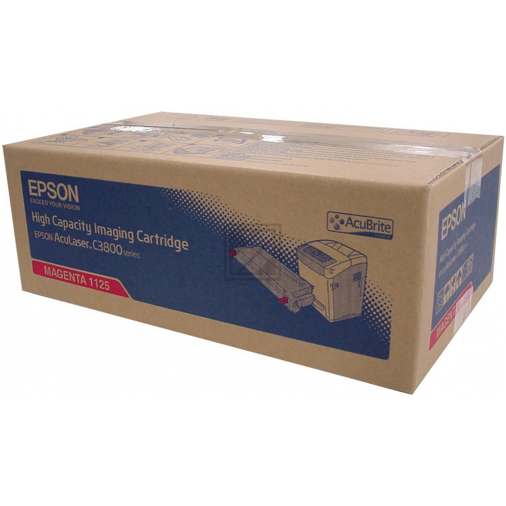 Original Epson C13S051125 / S051125 Toner Magenta XXL