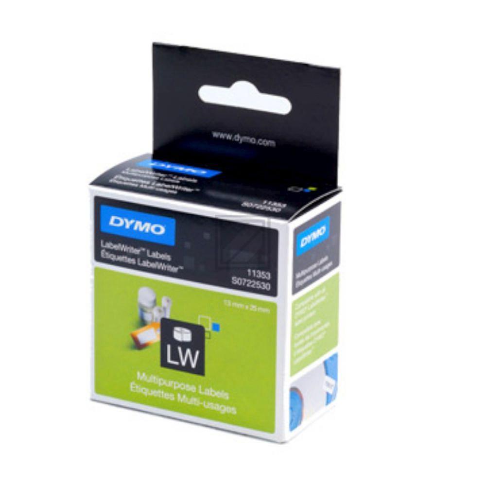 Dymo Vielzweck-Etiketten (wei) 1 X 1.000 (S0722530)