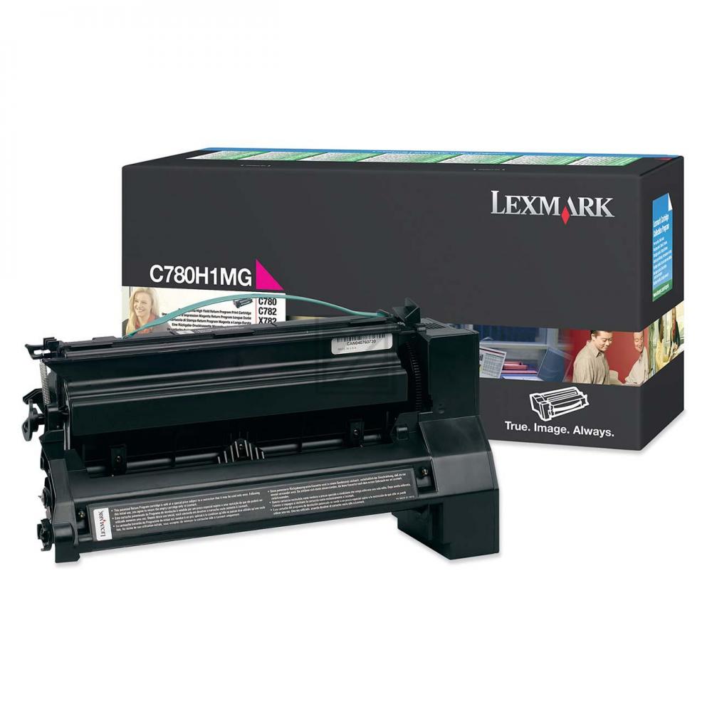 Original Lexmark C780H1MG Toner Magenta
