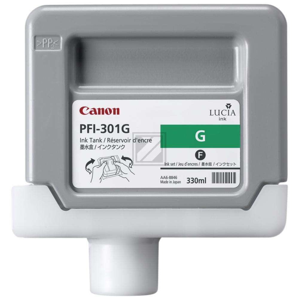 Original Canon 1493B001 / PFI-301G Tinte Grn