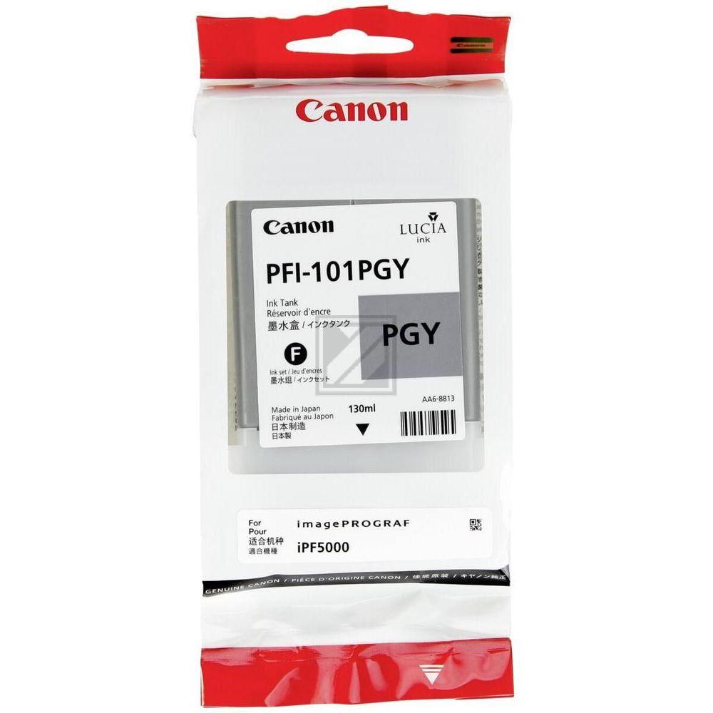 Original Canon 0893B001 / PFI-101PGY Tinte light Gray