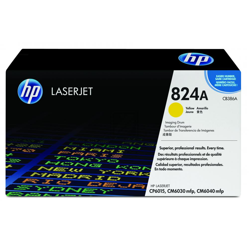 Original HP CB386A / 824A Bildtrommel Gelb