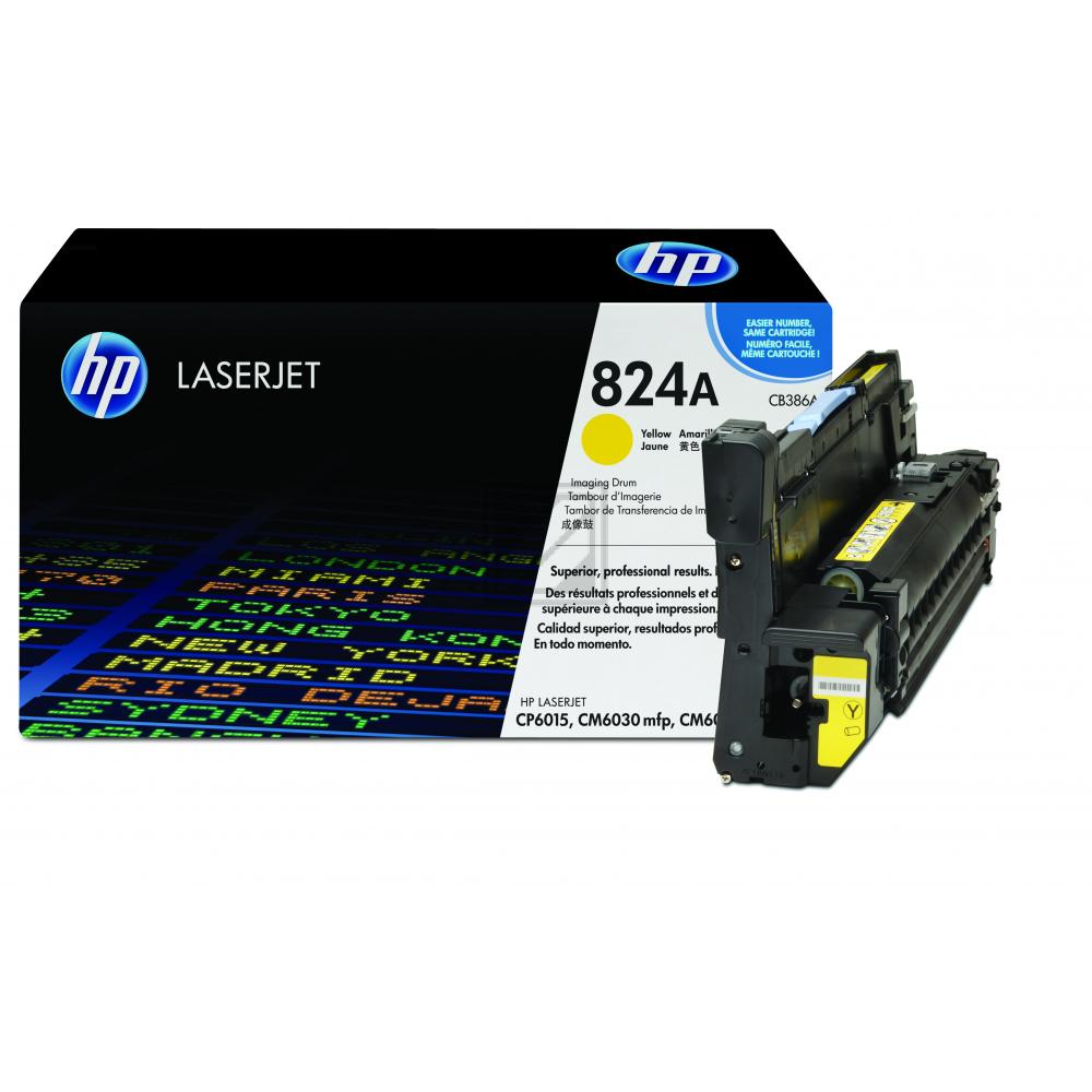 Original HP CB386A / 824A Bildtrommel Gelb
