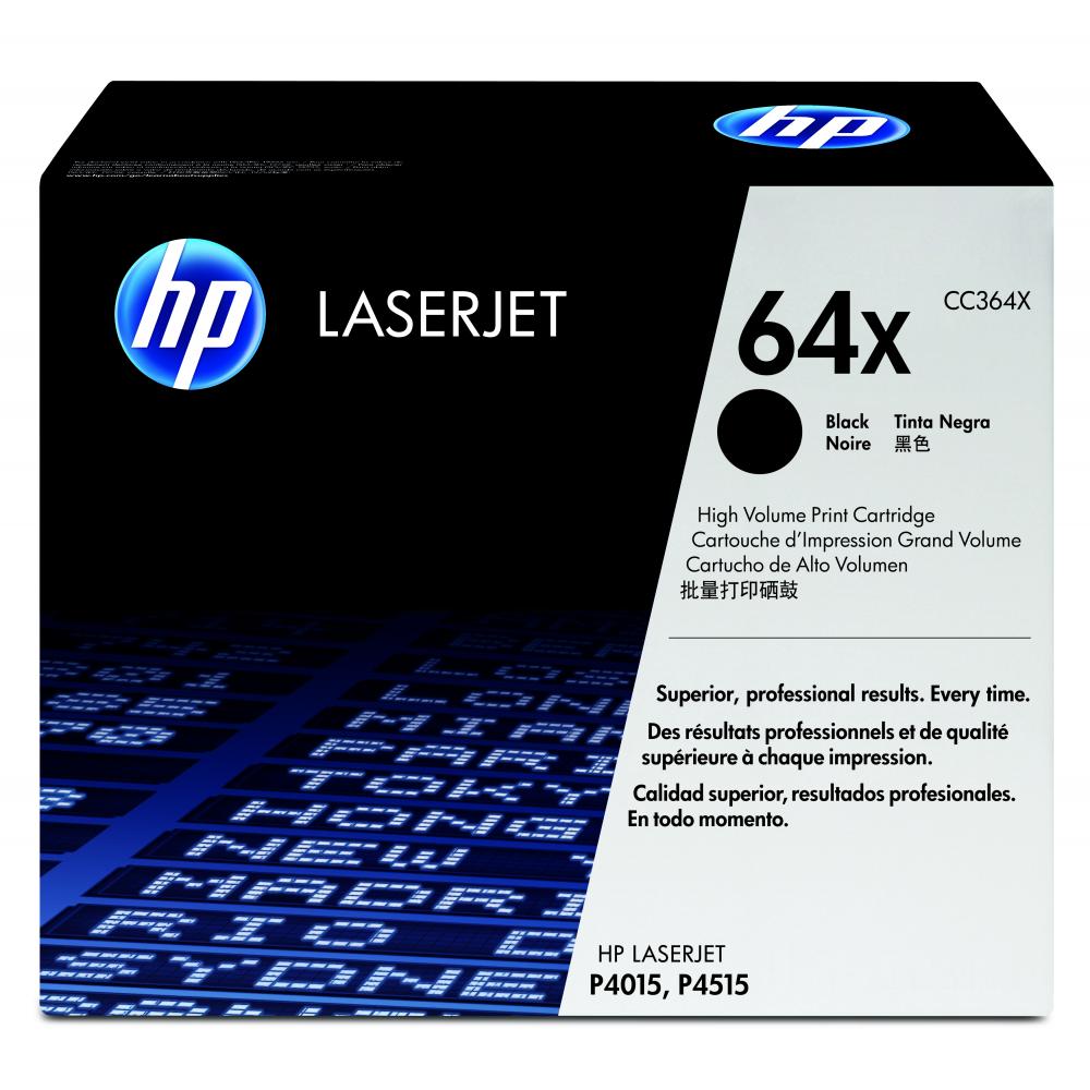 Original HP CC364X / 64X Toner Schwarz XXL