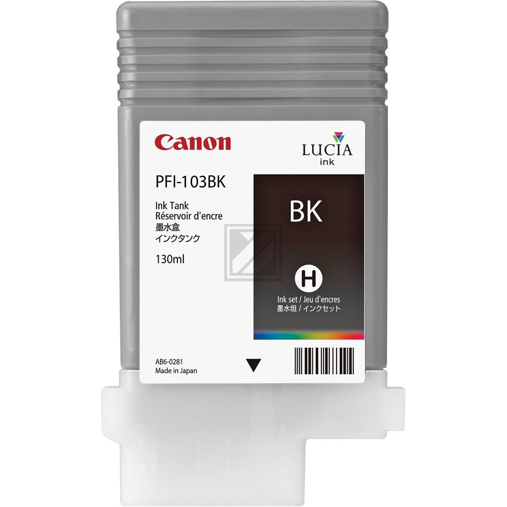 Original Canon 2212B001 / PFI-103BK Tinte Schwarz