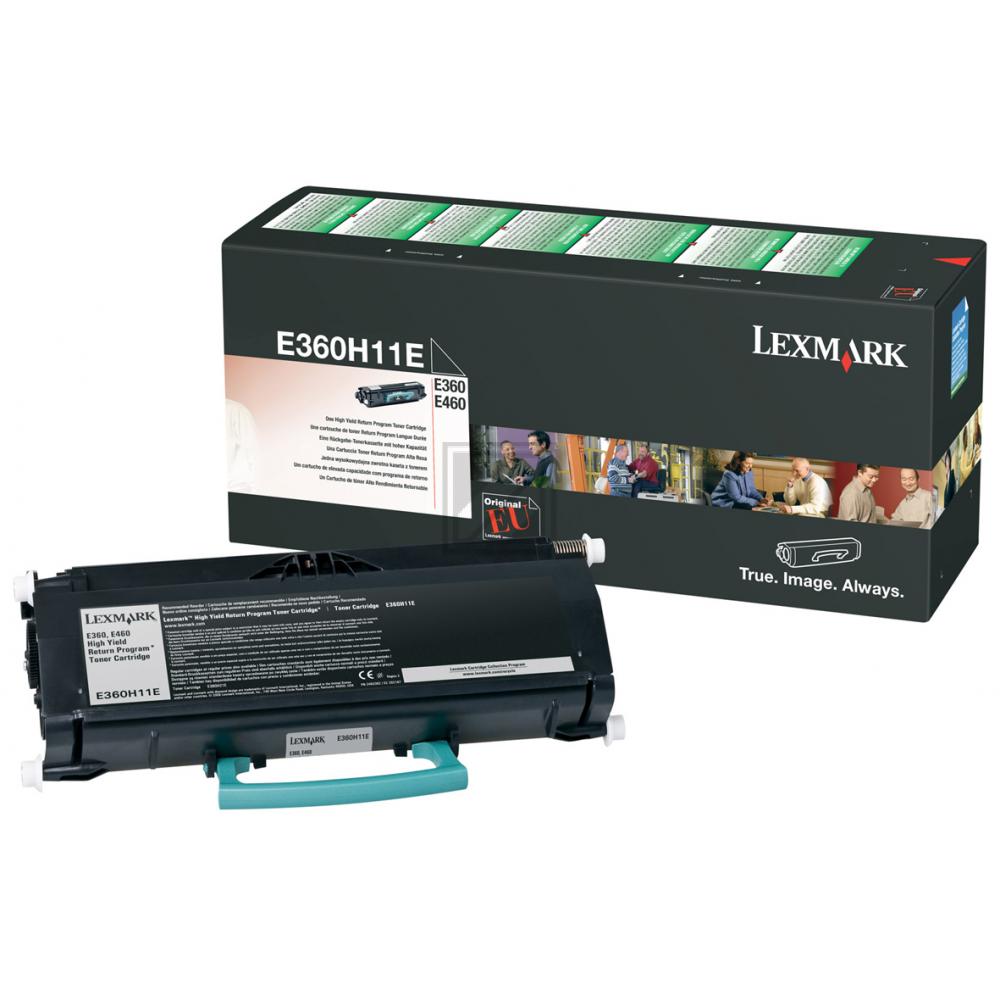 Original Lexmark E360H11E Toner Schwarz XXL