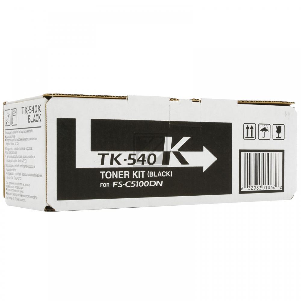 Original Kyocera 1T02HL0EU0 / TK-540BK Toner Schwarz