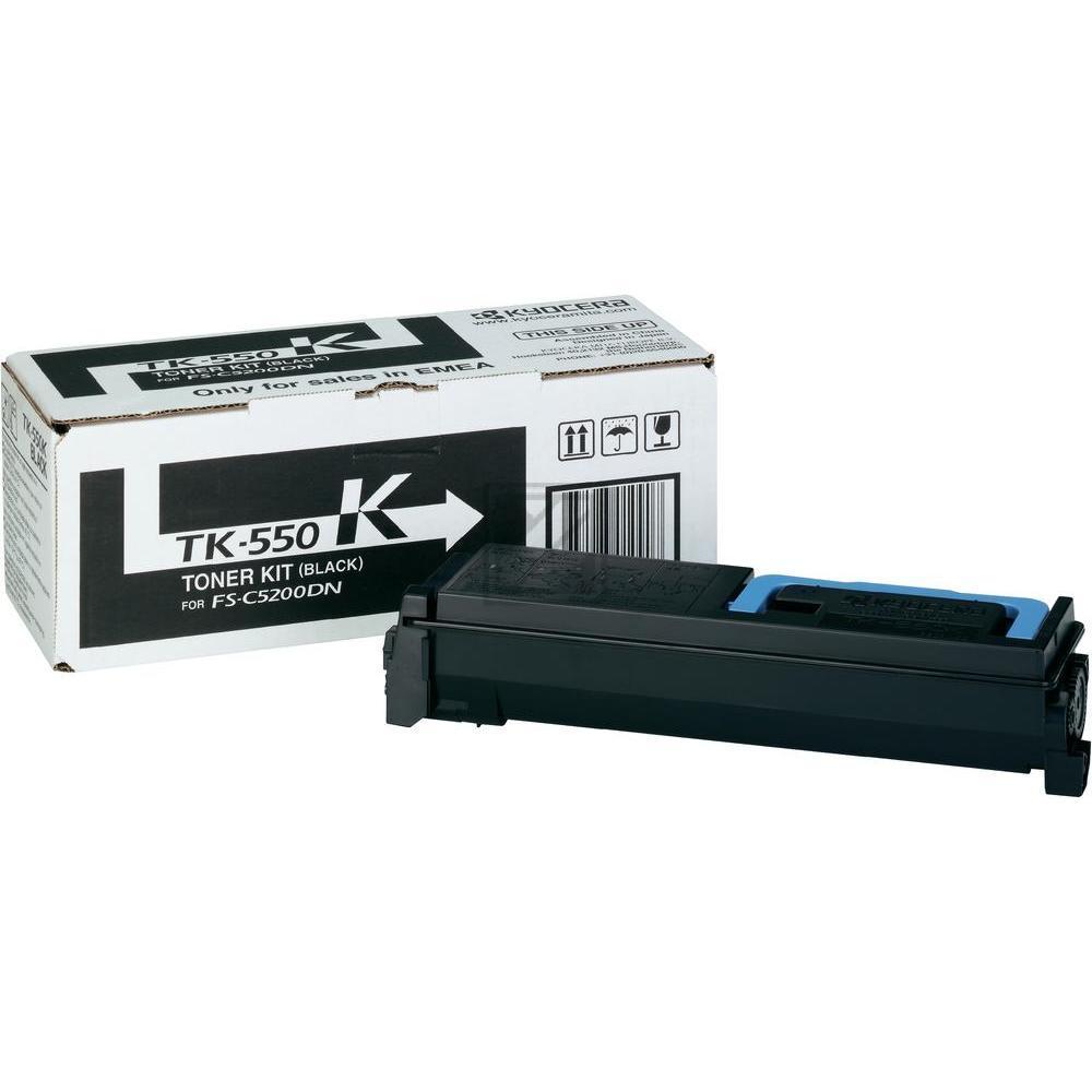 Original Kyocera 1T02HM0EU0 / TK-550K Toner Schwarz