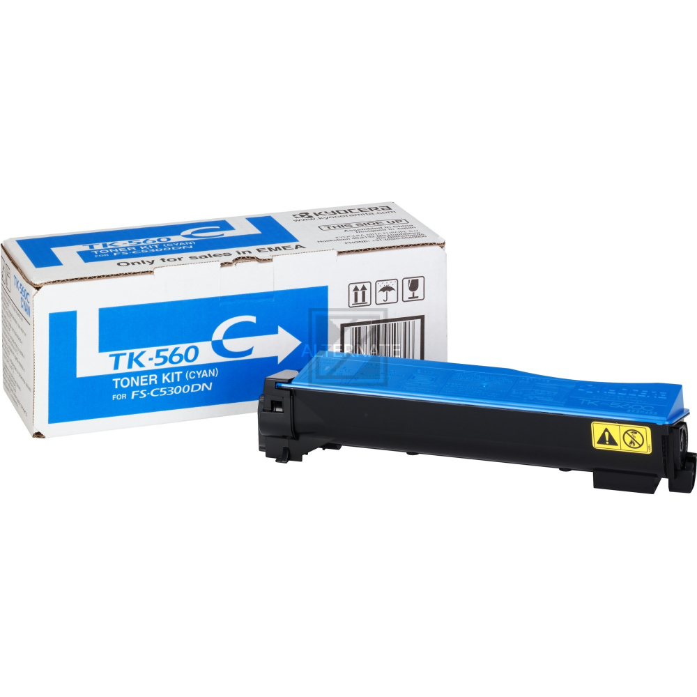 Original Kyocera 1T02HNCEU0 / TK-560C Toner Cyan