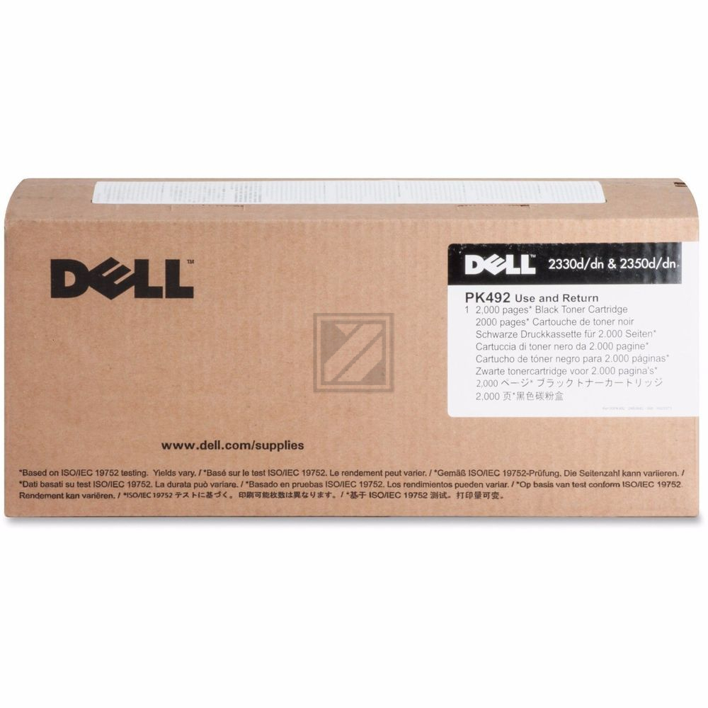 Original Dell 593-10337 / PK492 Toner Schwarz