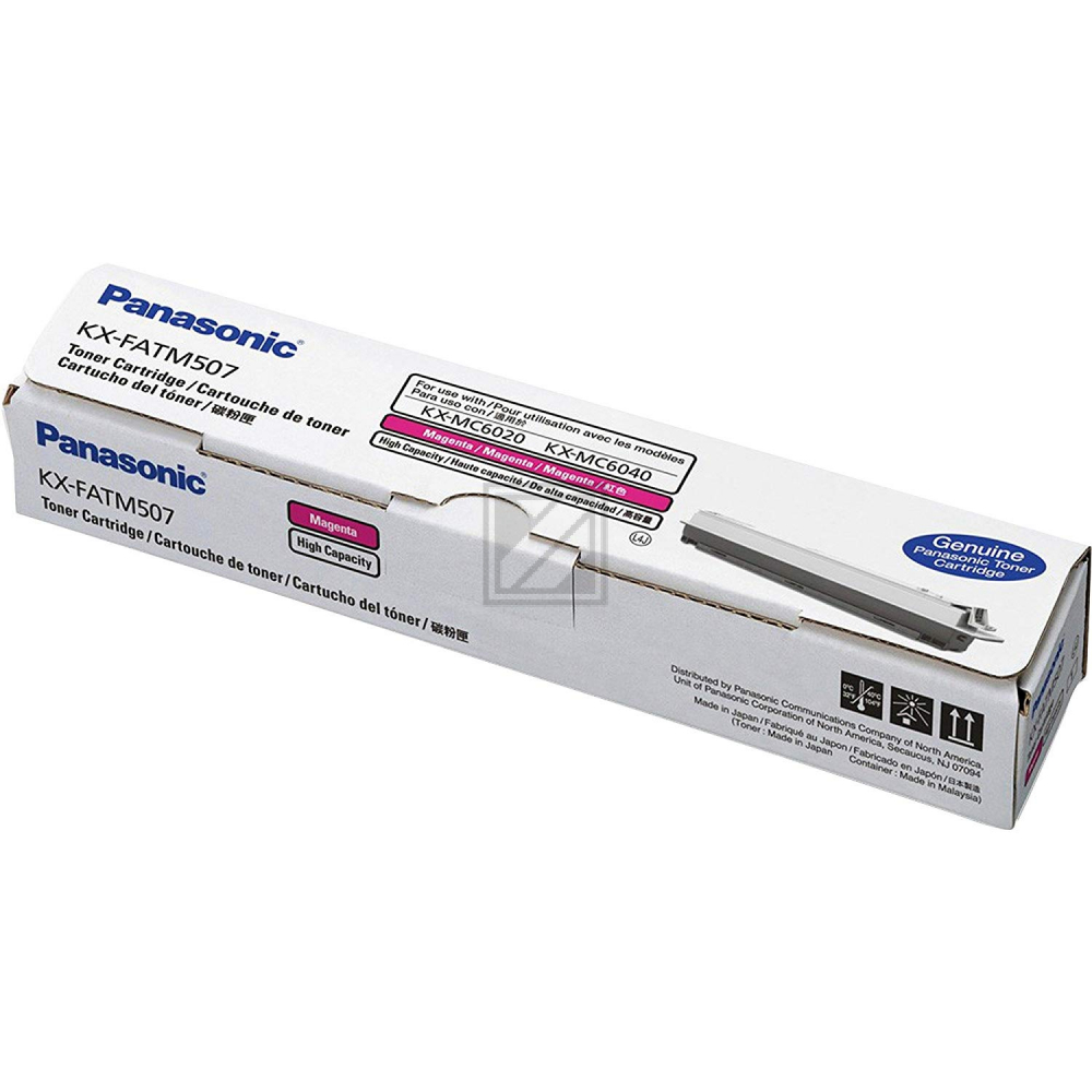 Original Panasonic KX-FATM507 Toner Magenta