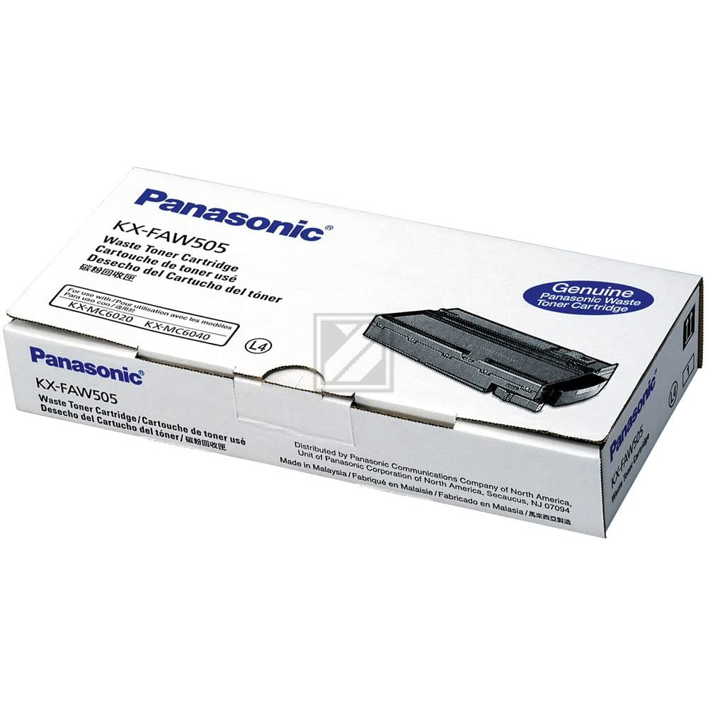 Original Panasonic KX-FAW505 Resttonerbehälter