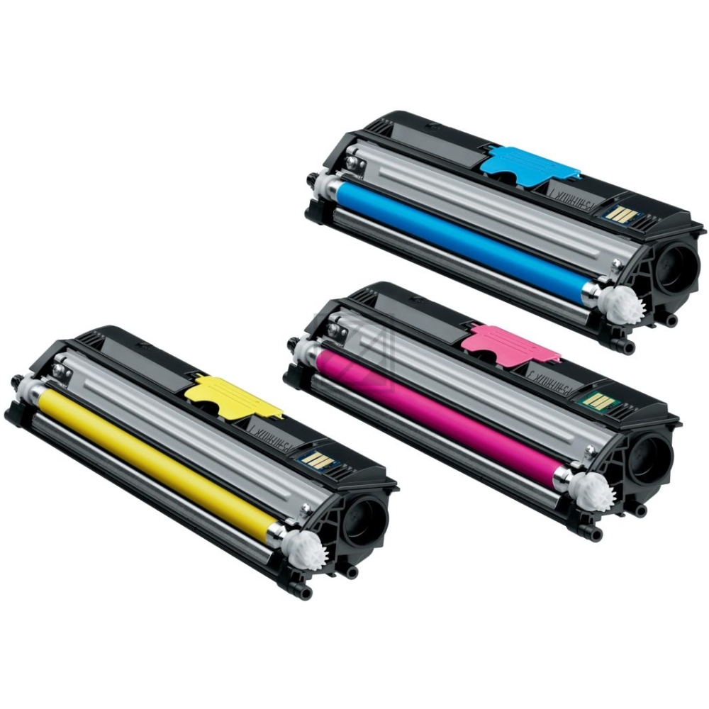 Minolta Toner-Kartusche gelb, magenta, cyan HC (A0V30NH)