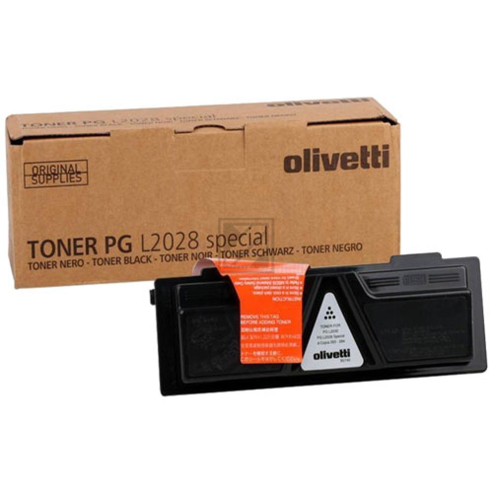 Original Olivetti B0739 Toner Schwarz