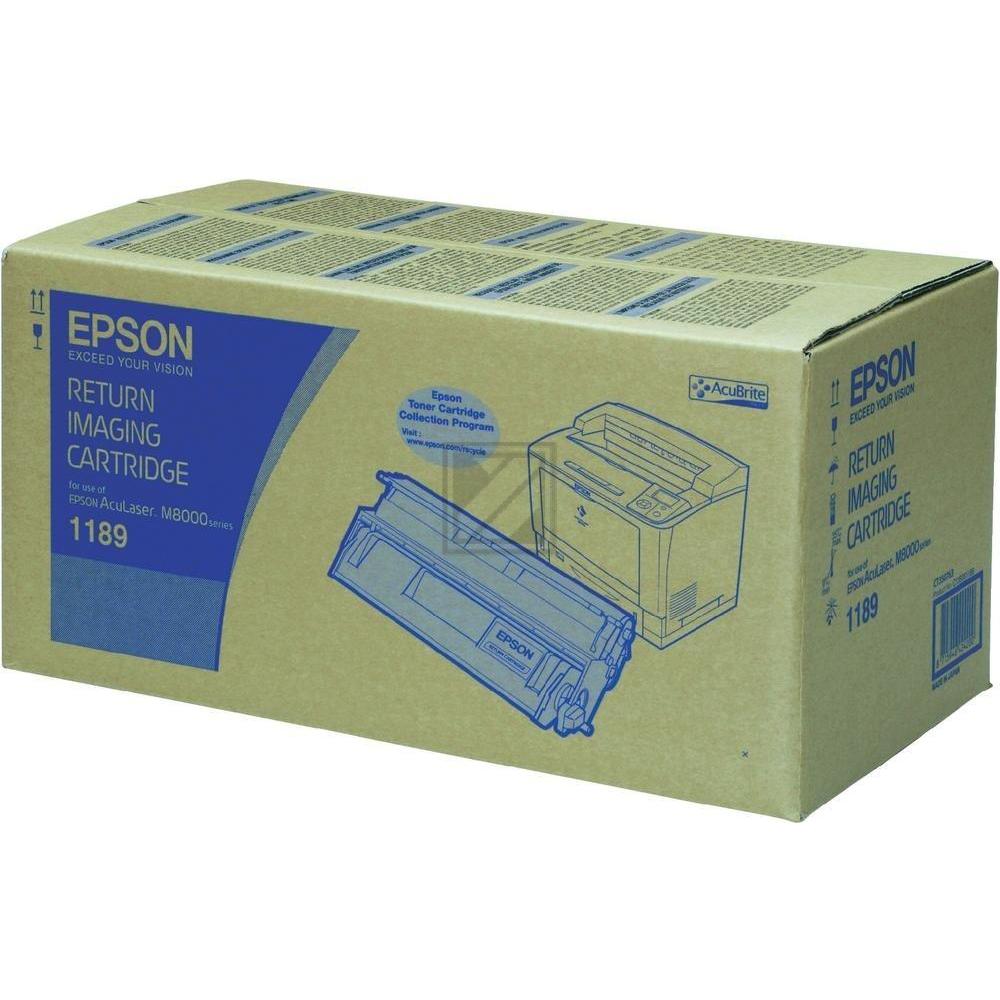 Original Epson C13S051189 / S051189 Toner Schwarz