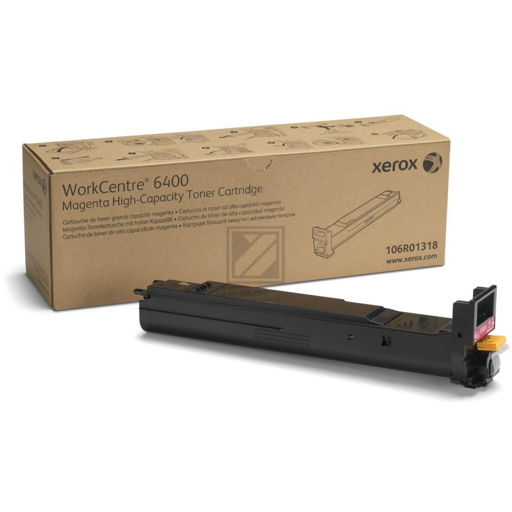 Original Xerox 106R01318 / 6400 Toner Magenta