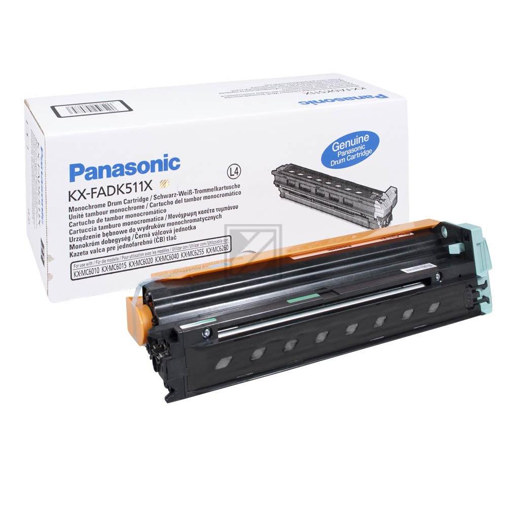 Original Panasonic KX-FADC511 Bildtrommel Black