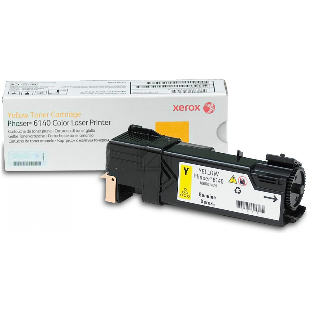 Original Xerox 106R01479 / 6140 Toner Gelb