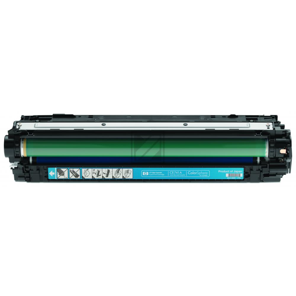 Original HP CE741A / 307A Toner Cyan