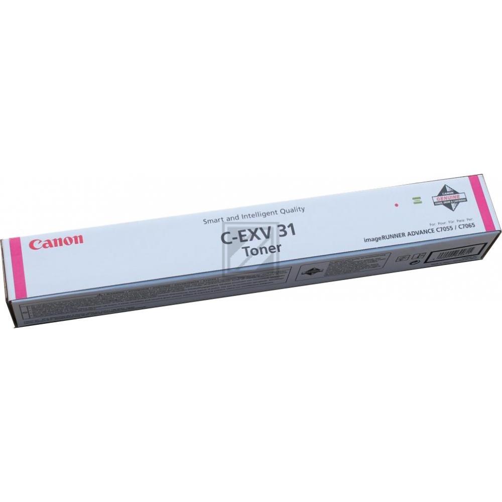 Original Canon 2800B002 / C-EXV31M Toner Magenta