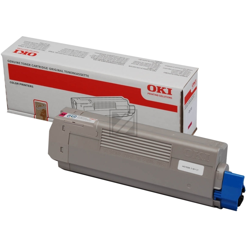 Original OKI 44315306 / C610 Toner Magenta