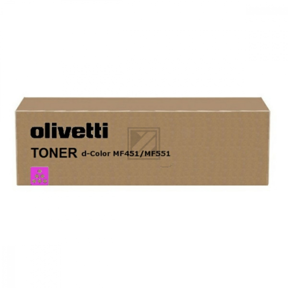 Original Olivetti B0820 Toner Magenta
