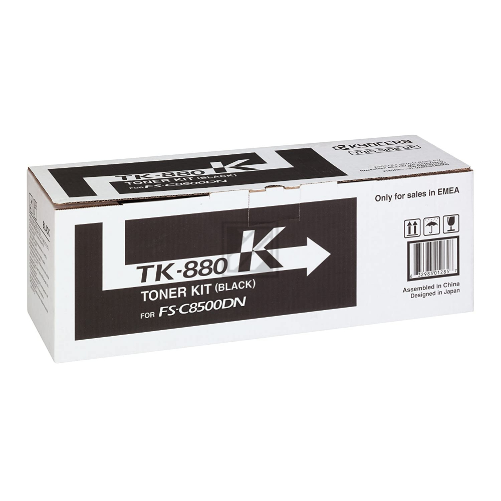 Original Kyocera 1T02KA0NL0 / TK-880K Toner Schwarz