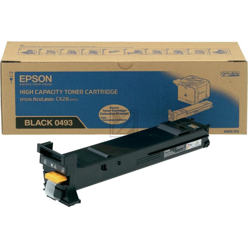 Original Epson C13S050493 / S050493 Toner Schwarz