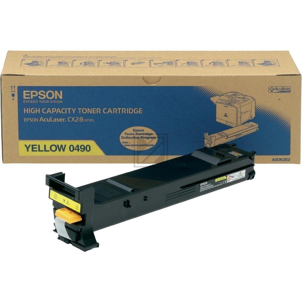 Original Epson C13S050492 / S050492 Toner Cyan