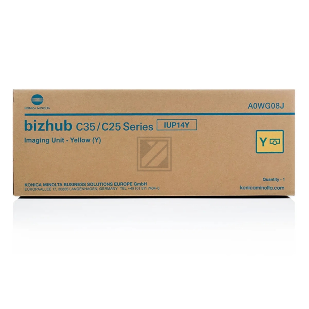 Konica Minolta Fotoleitertrommel gelb (A0WG08J, IUP-14Y)