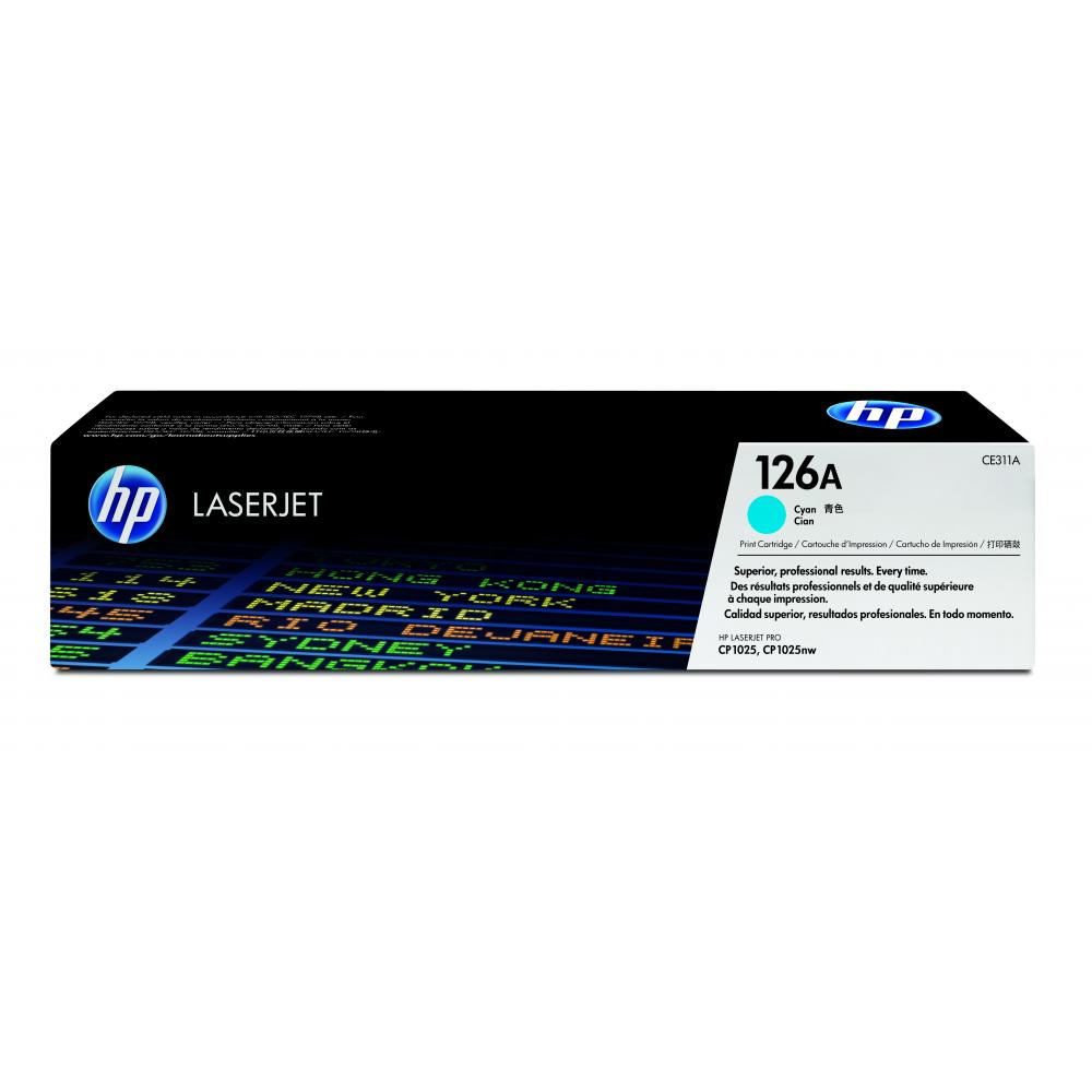Original HP CE311A / 126A Toner Cyan