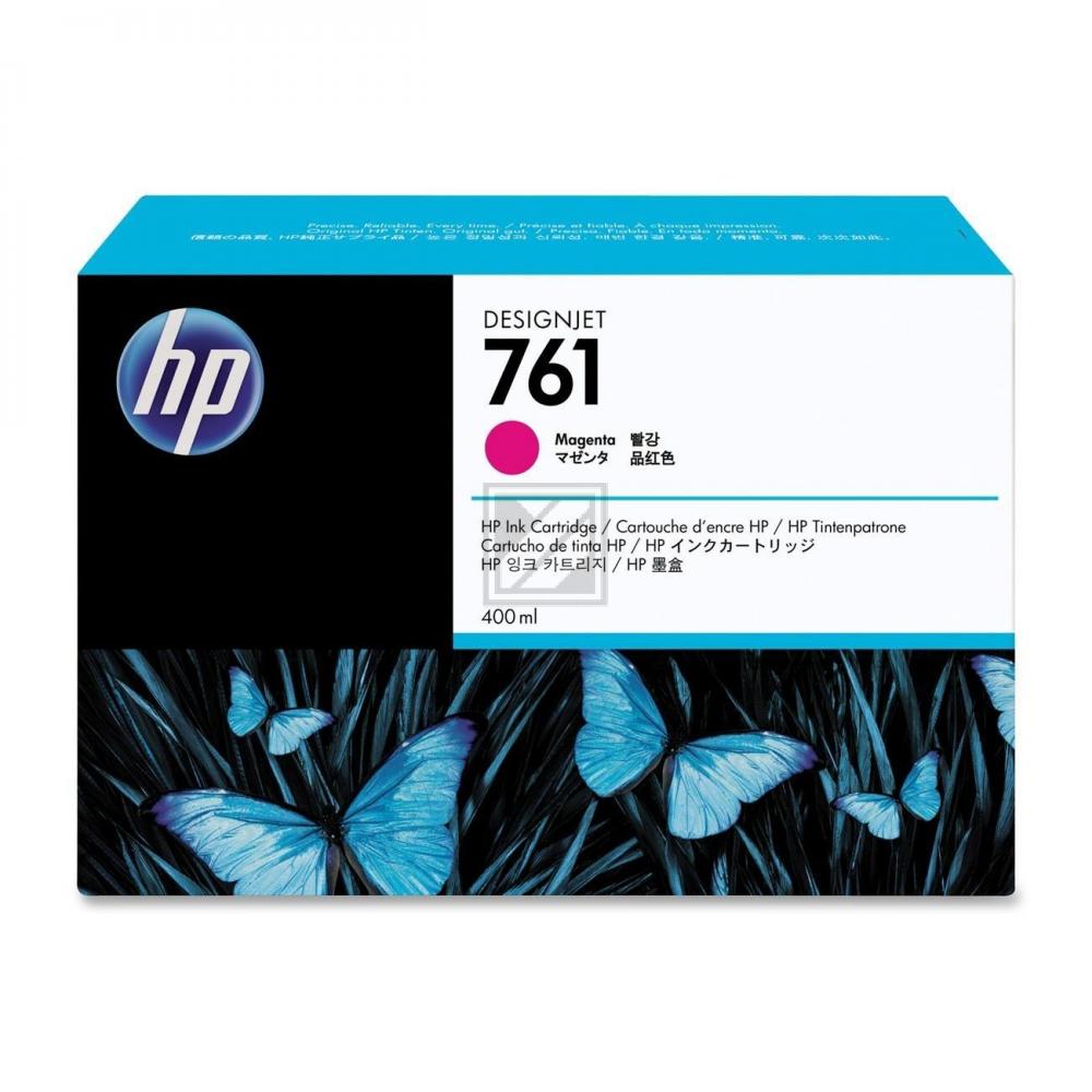 HP Tintenpatrone magenta (CM993A, 761)