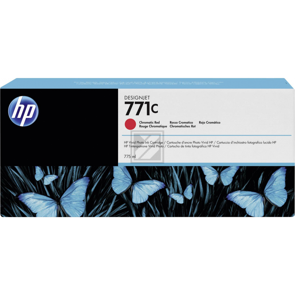 Original HP B6Y08A / 771C Tinte Rot