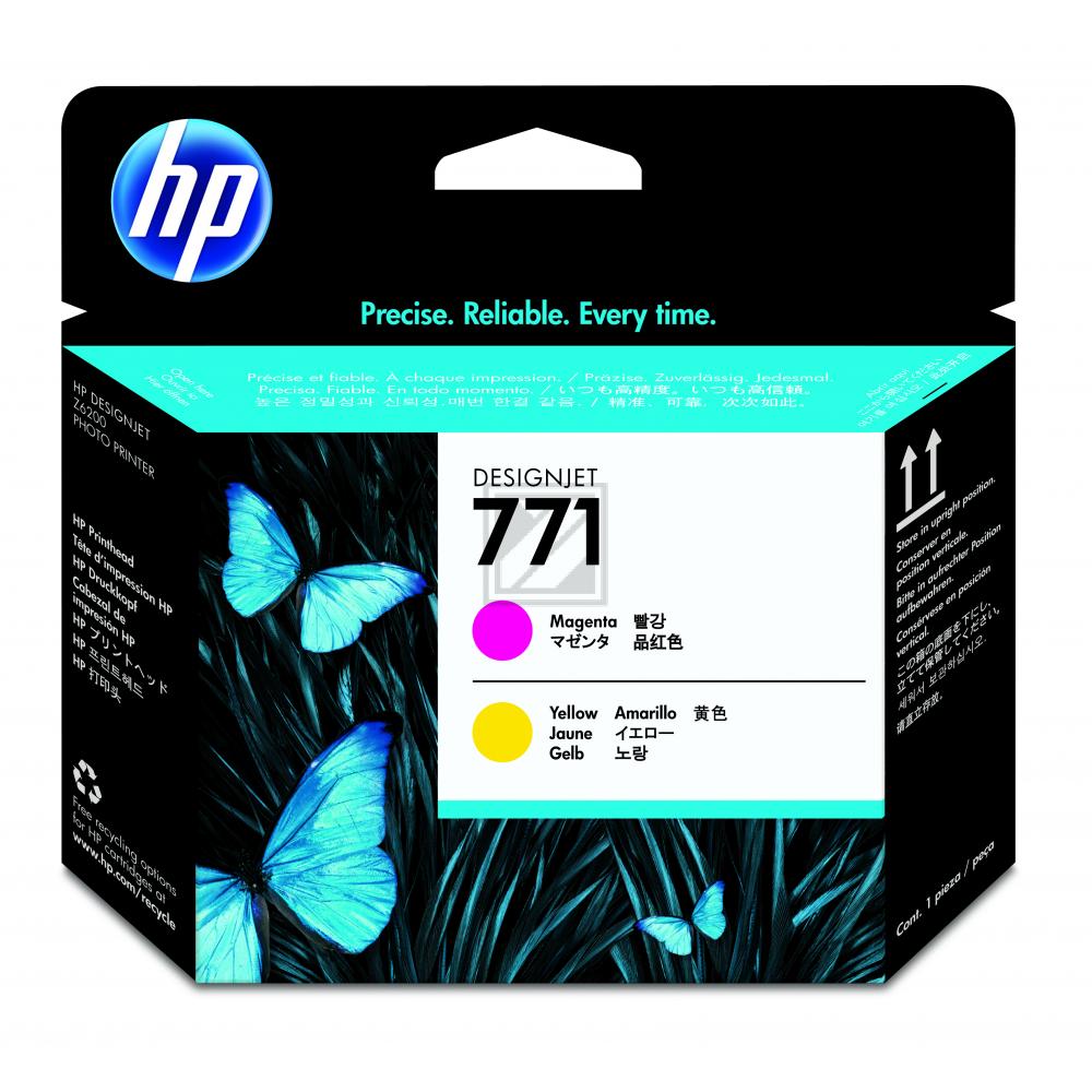 Original HP CE018A / 771 Tinte Magenta, Gelb