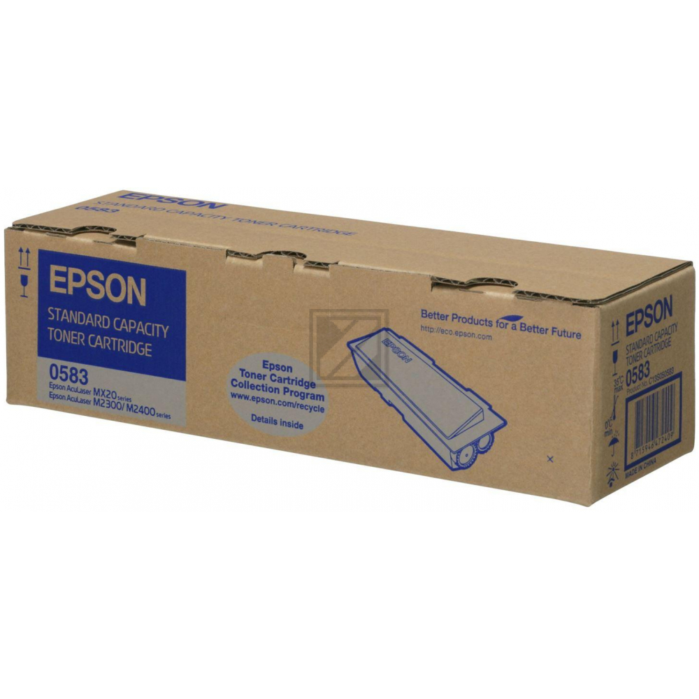 Original Epson C13S050583 / S050583 Toner Schwarz