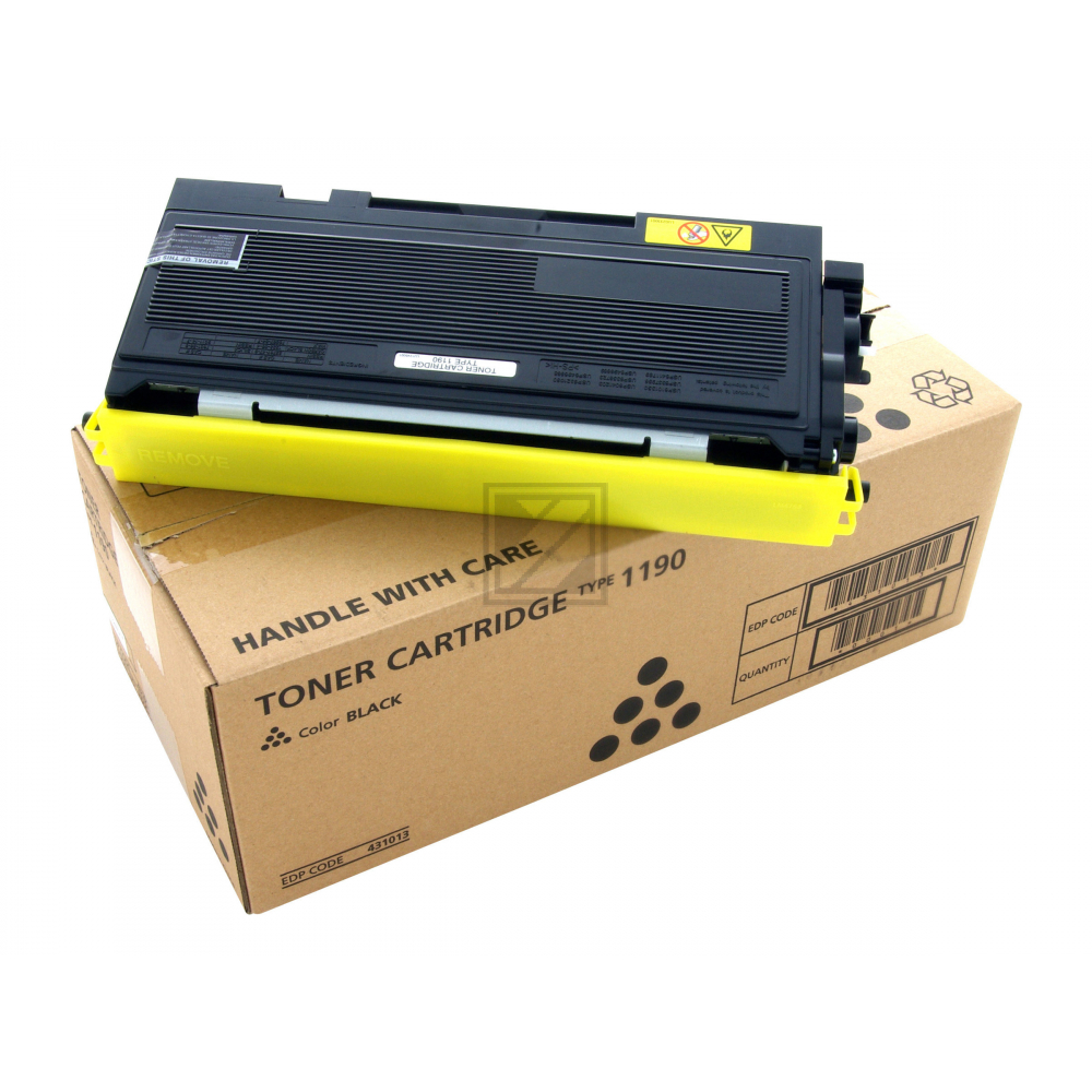 Original Ricoh 431013 / TYPE1190 Toner Schwarz