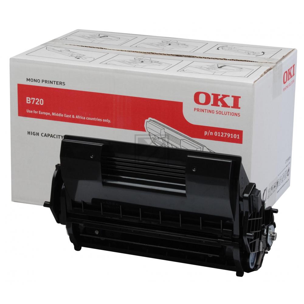 Original OKI 01279101 / B720 Toner Schwarz XXL