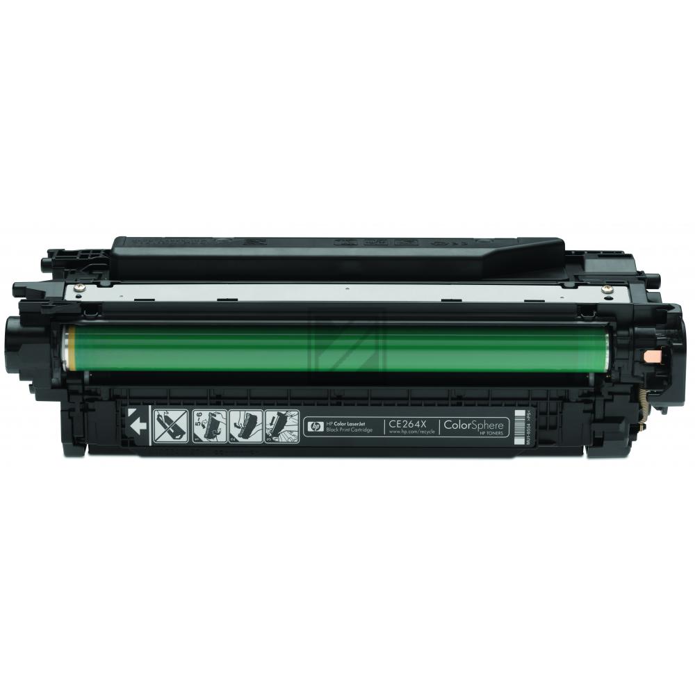 Original HP CE264X / 646X Toner Schwarz XXL