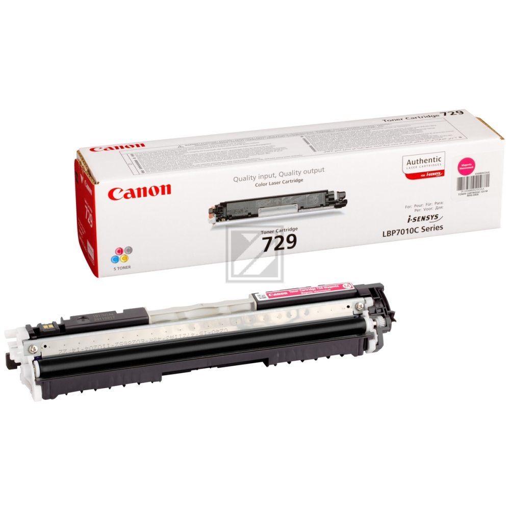 Original Canon 4368B002 / CRG729M Toner Magenta