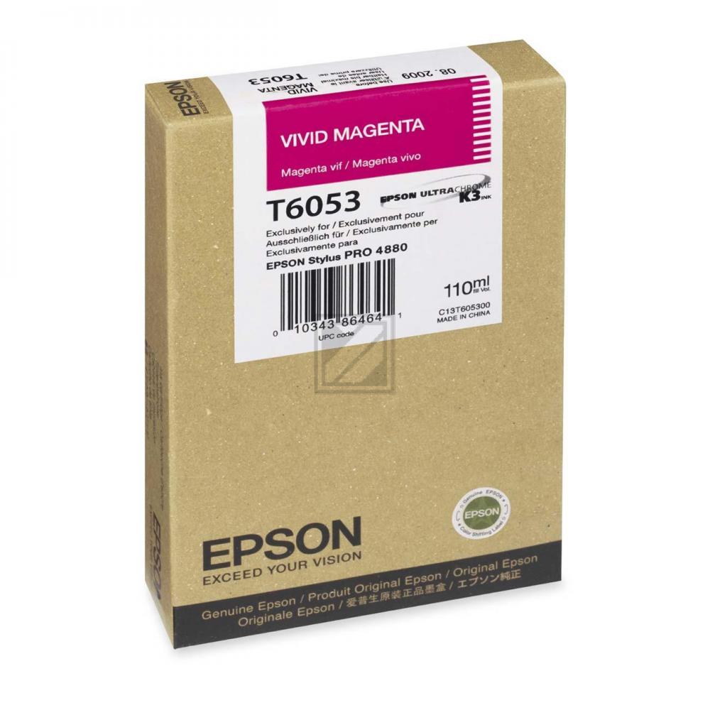 Original Epson C13T605300 / T6053 Tinte Magenta