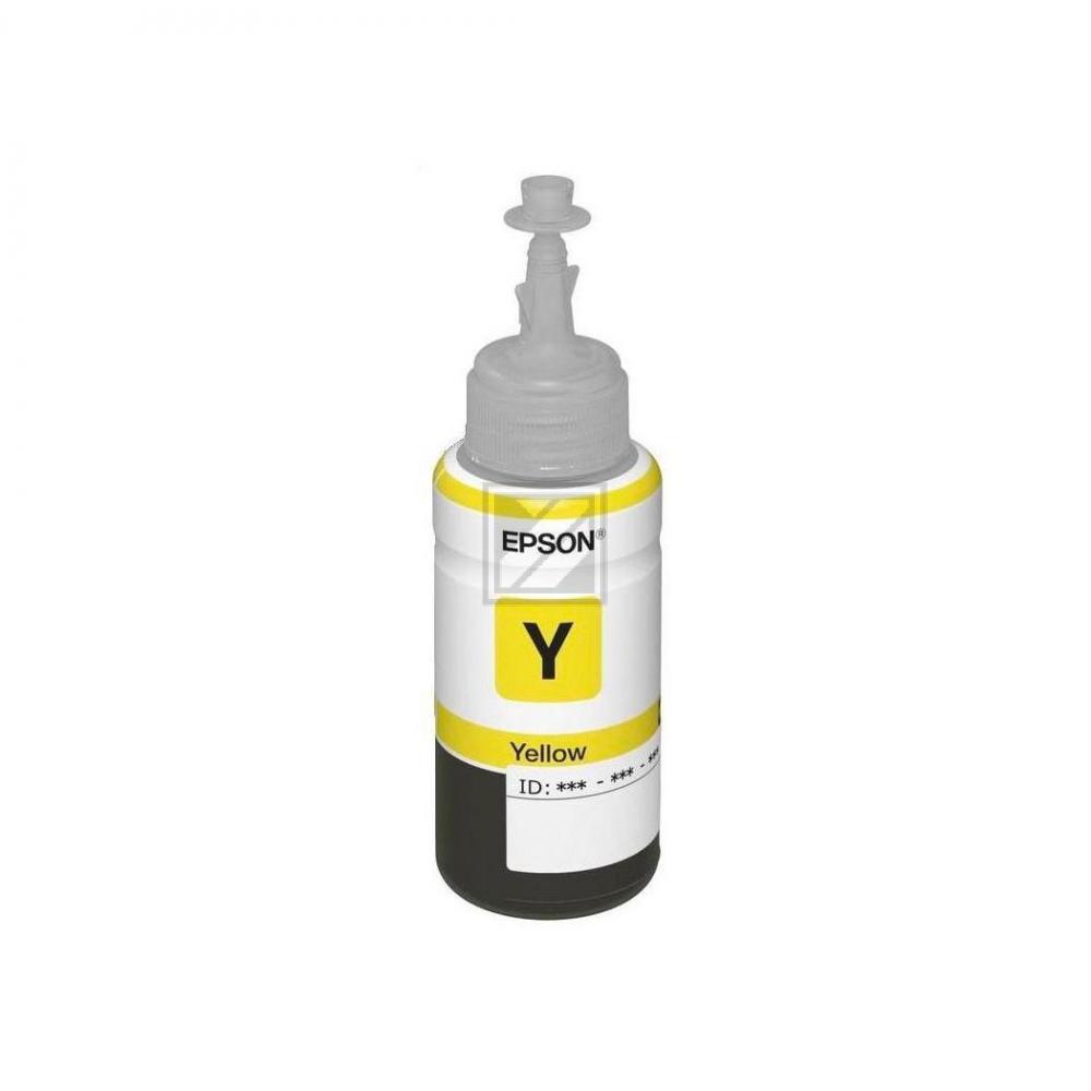 Epson Tintennachf�llfl�schchen gelb (C13T67344A10, T6734)