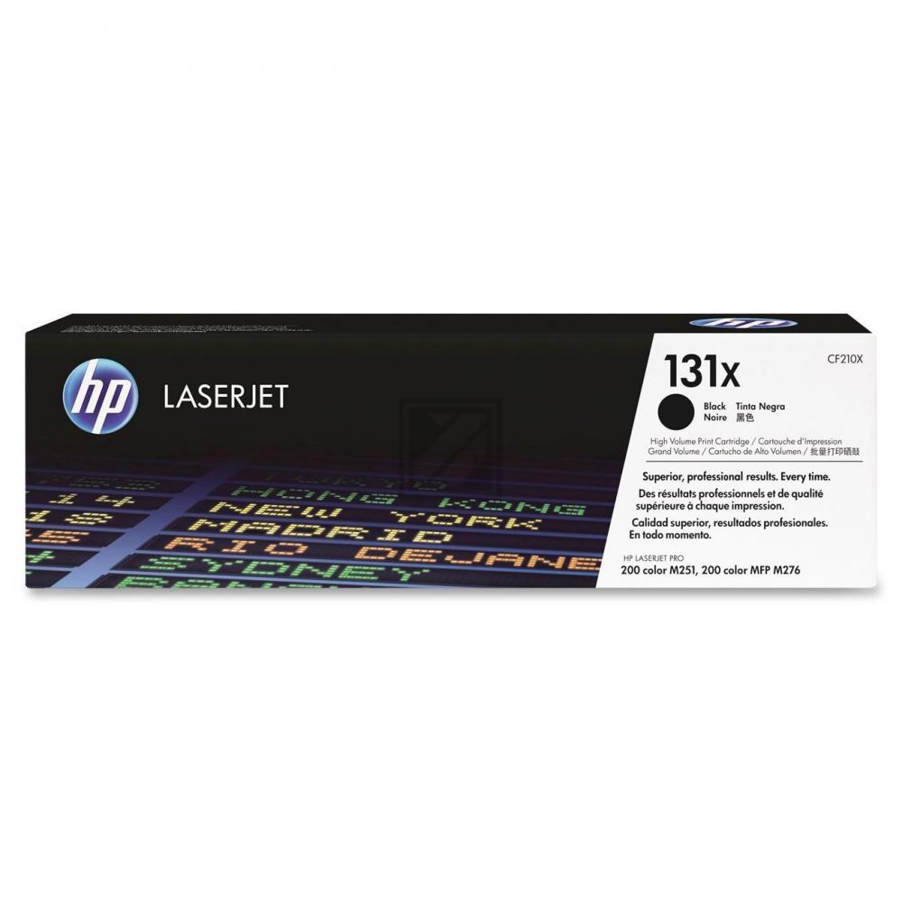 Original HP CF210X / 131X Toner Schwarz XXL