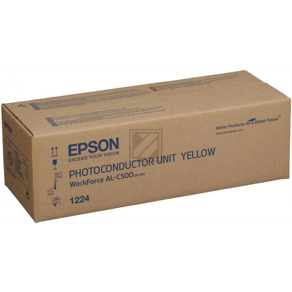Original Epson C13S051224 / S051224 Bildtrommel Gelb