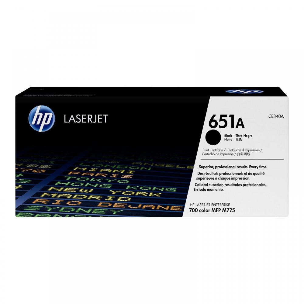Original HP CE340A / 651A Toner Schwarz