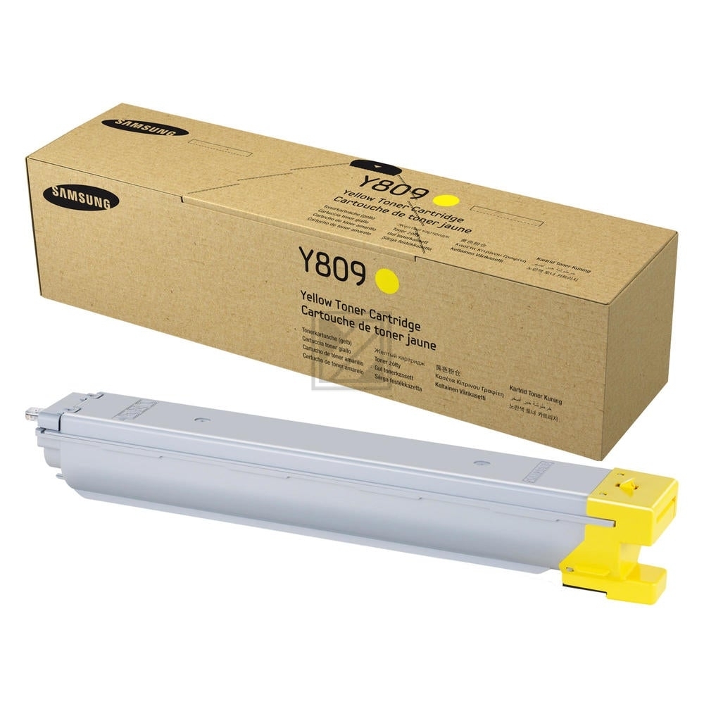 Original Samsung CLT-Y809S / Y809S Toner Gelb