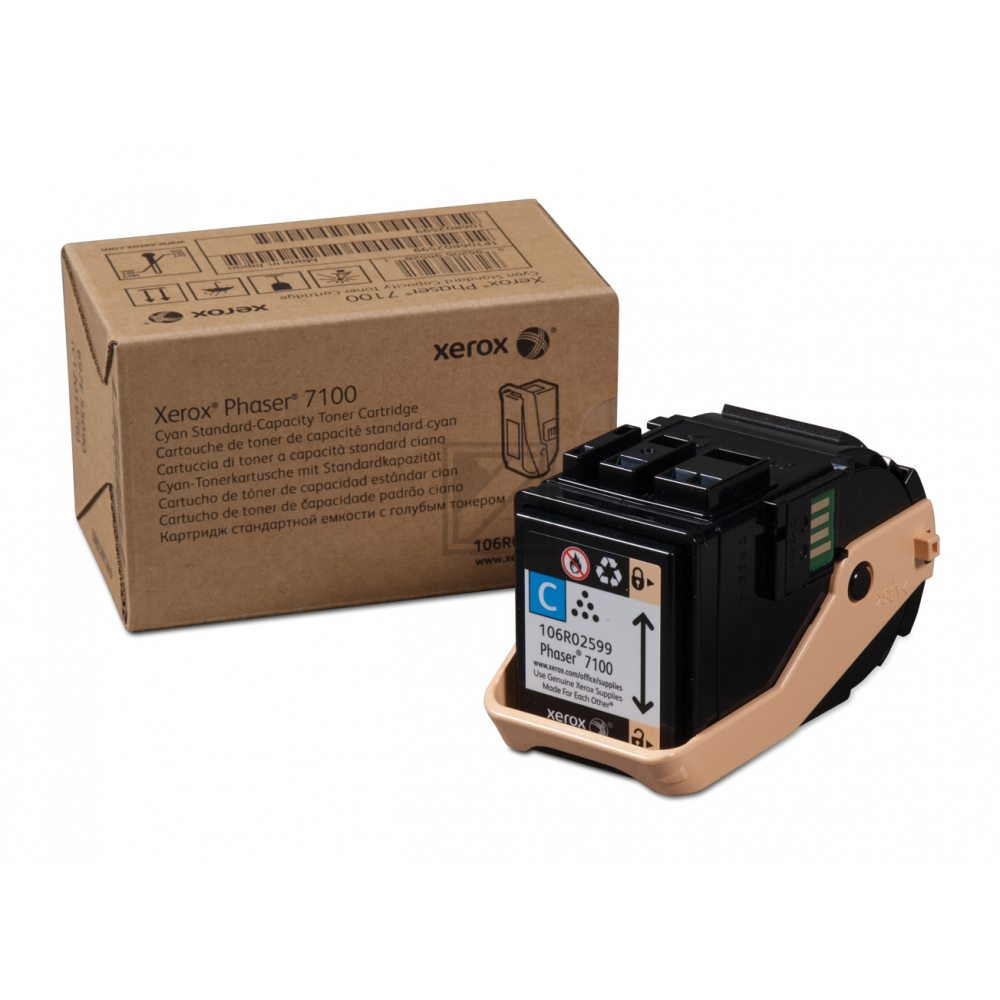 Original Xerox 106R02599 Toner Cyan
