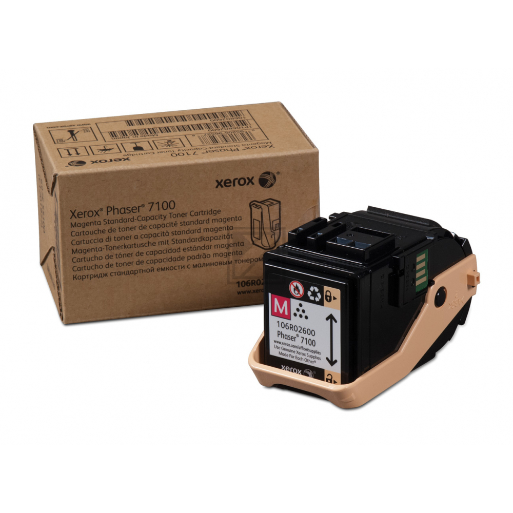 Original Xerox 106R02600 Toner Magenta