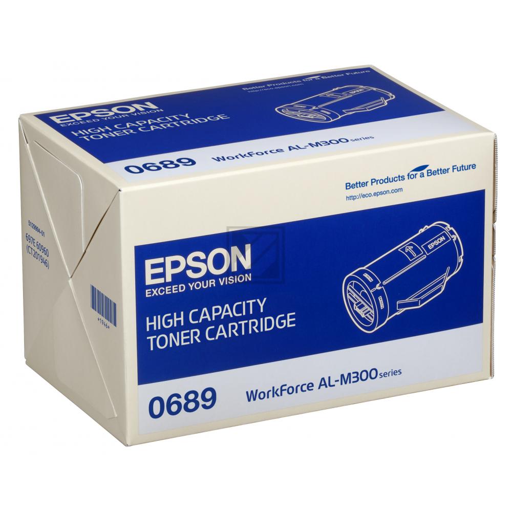 Original Epson C13S050689 / S050689 Toner Schwarz XXL