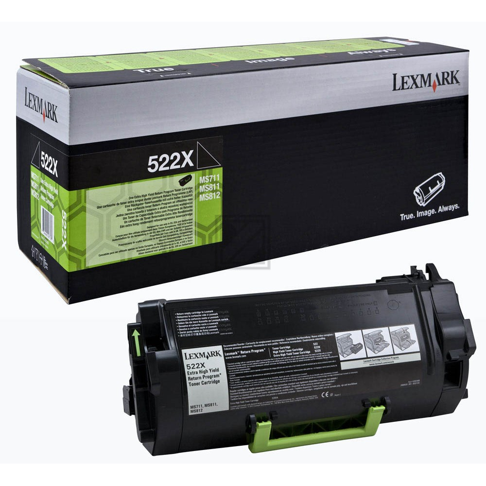 Original Lexmark 52D2X00 / NO522X Toner Schwarz XXL